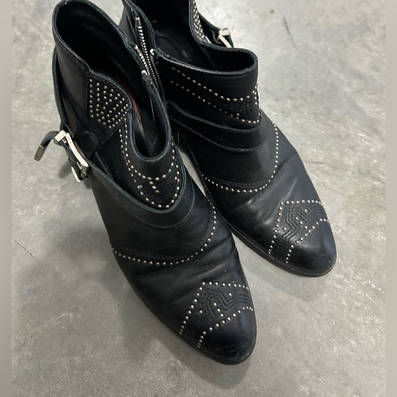 Anine Bing Bianca bootie boot black leather 9 authentic - Picture 8 of 10